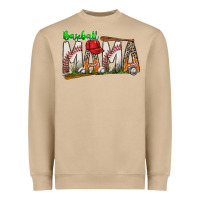 Mushroom baseball mama Heavyweight Sweatshirt - SublimationCraftShop