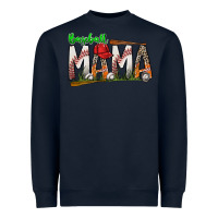 Navy baseball mama Heavyweight Sweatshirt - SublimationCraftShop