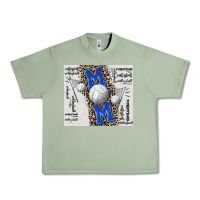 Oil Green volleyball mom blue mother's day Urban Heavy Tee - CowGirlArtShop