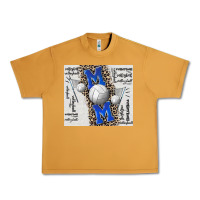 Volleyball Mom Blue Mother's Day Urban Heavy Tee | Teevron