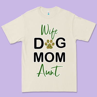 Wife Dog Mom Aunt Premium Tee Designed By Bettercallsaul