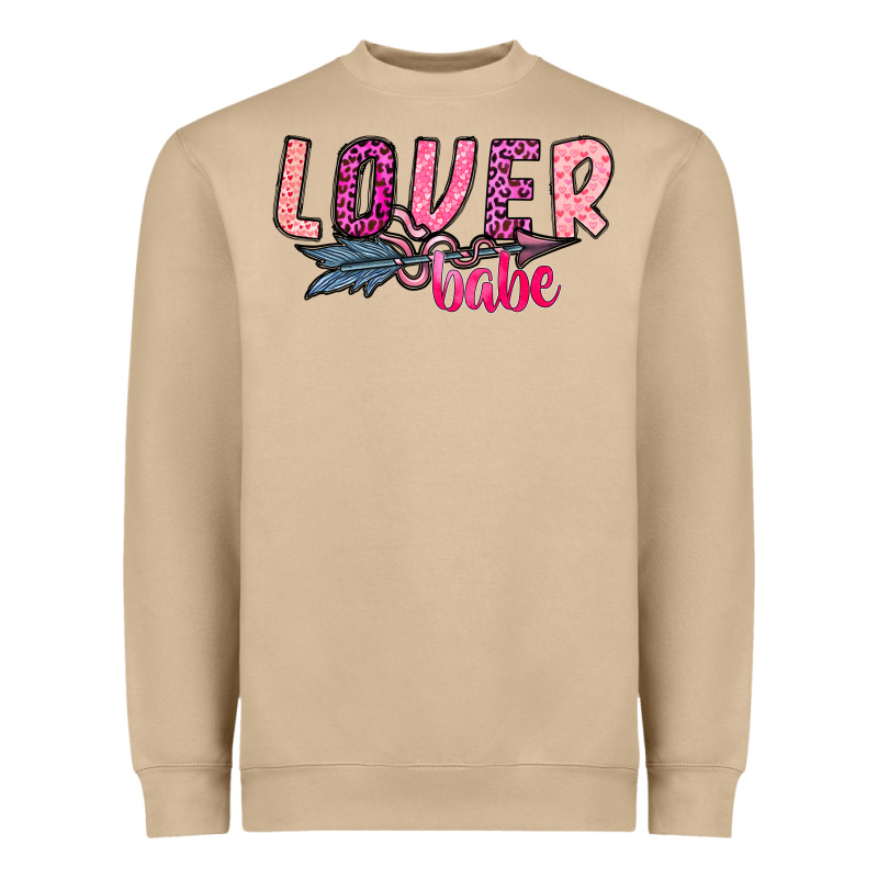 Lover Babe Heavyweight Sweatshirt by SublimationCraftShop | Teevron