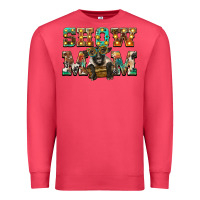 Cardinal show mom suffolk sheep black sheep Premium Sweatshirt - BarkalooDesign