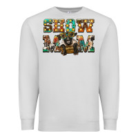 Dove Grey show mom suffolk sheep black sheep Premium Sweatshirt - BarkalooDesign