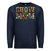 Navy show mom suffolk sheep black sheep Premium Sweatshirt - BarkalooDesign