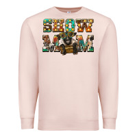 Pale Pink show mom suffolk sheep black sheep Premium Sweatshirt - BarkalooDesign