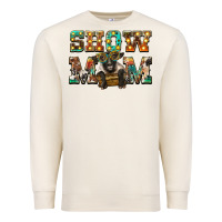 Show Mom Suffolk Sheep Black Sheep Premium Sweatshirt | Teevron