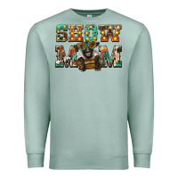 Seafoam show mom suffolk sheep black sheep Premium Sweatshirt - BarkalooDesign