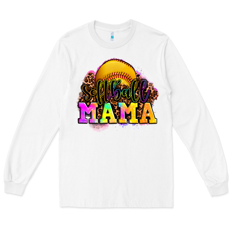 Softball Mama Long Sleeve Tee by OliviaCreatesArt | Teevron