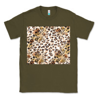 Army Green leopard Classic Tee - TumblerDesignByShophia
