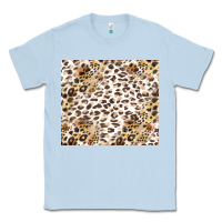 Dusty Blue leopard Classic Tee - TumblerDesignByShophia