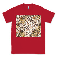 Red leopard Classic Tee - TumblerDesignByShophia