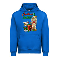 Cobalt christmas cocktail martini and gift Urban Hoodie - AdoDesignShop