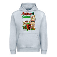 Heather Grey christmas cocktail martini and gift Urban Hoodie - AdoDesignShop