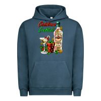 Pigment Midnight Navy christmas cocktail martini and gift Urban Hoodie - AdoDesignShop