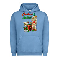 Pigment Pebble Blue christmas cocktail martini and gift Urban Hoodie - AdoDesignShop