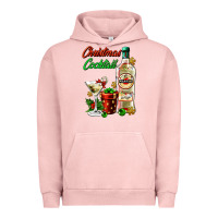 Pigment Salmon christmas cocktail martini and gift Urban Hoodie - AdoDesignShop