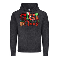 Vintage Black Gigi claus christmas mother's day Vintage Hoodie - HowdyJamesFarm