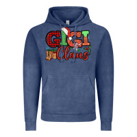 Vintage Denim Gigi claus christmas mother's day Vintage Hoodie - HowdyJamesFarm