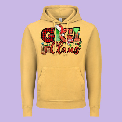 Gigi Claus Christmas Mother's Day Vintage Hoodie Designed By Howdyjamesfarm