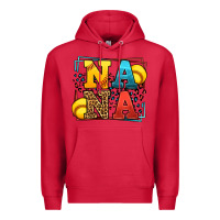 Cardinal Softball nana leopard frame Premium Hoodie - LillyAllenDesigns
