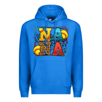 True Royal Softball nana leopard frame Premium Hoodie - LillyAllenDesigns