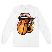 Basketball Tongue Long Sleeve Tee | Teevron