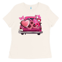 Bone cancer truck back view Ladies Tee - NancyCooperArtShop