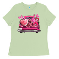 Matcha cancer truck back view Ladies Tee - NancyCooperArtShop