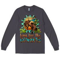 Smoke long live the cowboys Long Sleeve Tee - OliviaCreatesArt