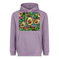 Lavender avacado Heavyweight Hoodie - BarkalooDesign