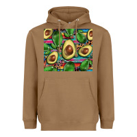 Toasted Coconut avacado Heavyweight Hoodie - BarkalooDesign