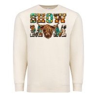 Sandshell show mom scottish cattle Premium Sweatshirt - BarkalooDesign