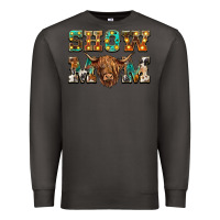 Smoke show mom scottish cattle Premium Sweatshirt - BarkalooDesign