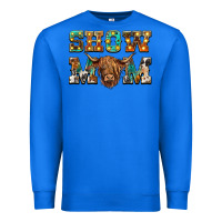 True Royal show mom scottish cattle Premium Sweatshirt - BarkalooDesign