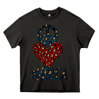 Asphalt Peace Love America Heavy Core Tee - Bettercallsaul