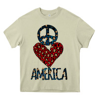 Mossy Peace Love America Heavy Core Tee - Bettercallsaul