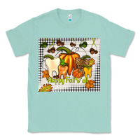 Seafoam happy fall y'all teeth Classic Tee - TumblerDesignByShophia