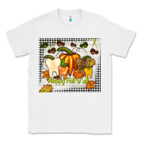 White happy fall y'all teeth Classic Tee - TumblerDesignByShophia