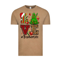 Vintage Coffee love teacher life christmas Vintage Tee - CowGirlArtShop