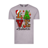 Vintage Zinc love teacher life christmas Vintage Tee - CowGirlArtShop