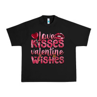 Black Love kisses Valentine wishes Valentine's Day Urban Heavy Tee - HowdyJamesFarm