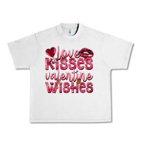 Lunar Rock Love kisses Valentine wishes Valentine's Day Urban Heavy Tee - HowdyJamesFarm