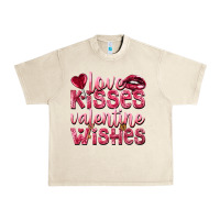 Sandshell Love kisses Valentine wishes Valentine's Day Urban Heavy Tee - HowdyJamesFarm