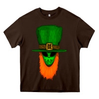 Chocolate Brown St. Patrick' Day Gnome Heavy Core Tee - Bettercallsaul
