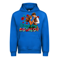 Cobalt where is my romeo Urban Hoodie - AdoDesignShop