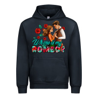Navy where is my romeo Urban Hoodie - AdoDesignShop