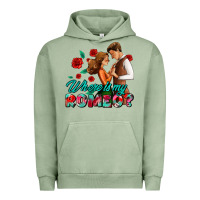 Pigment Oil Green where is my romeo Urban Hoodie - AdoDesignShop