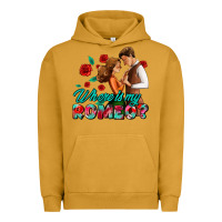 Pigment Peanut Butter where is my romeo Urban Hoodie - AdoDesignShop