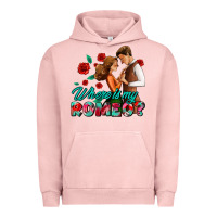 Pigment Salmon where is my romeo Urban Hoodie - AdoDesignShop